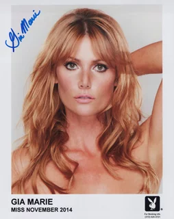 Gia Marie autograph