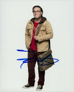 Johnny Galecki autograph