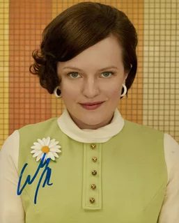 Elisabeth Moss autograph