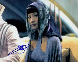 Bai Ling autograph