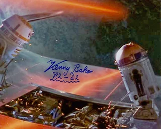 Kenny Baker autograph