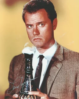 Larry Hagman autograph