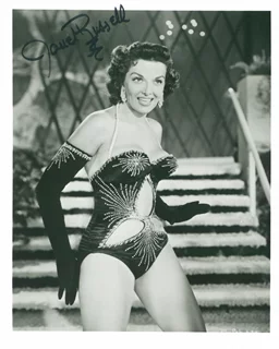 Jane Russell autograph