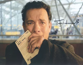 Tom Hanks autograph