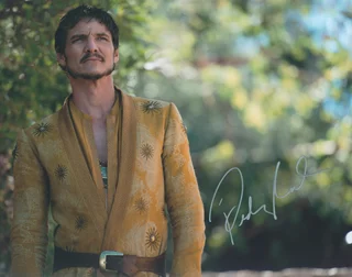 Pedro Pascal autograph
