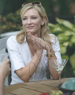 Cate Blanchett autograph