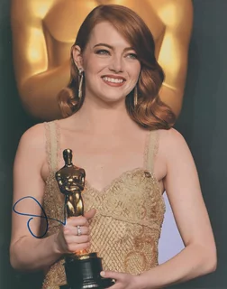 Emma Stone autograph