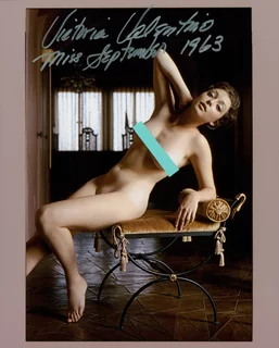 Victoria Valentino autograph