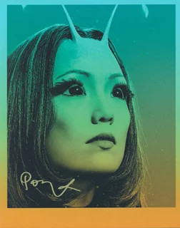 Pom Klementieff autograph