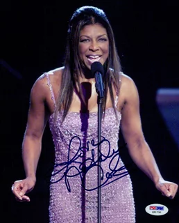 Natalie Cole autograph
