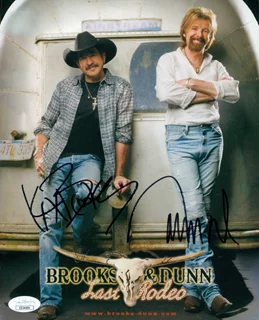 Brooks and Dunn autograph