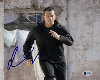 Matt Damon autograph