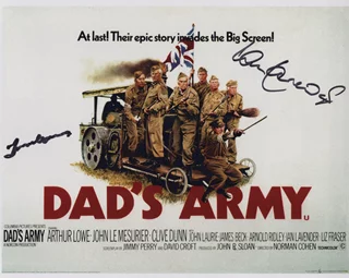 Dad's Army autograph