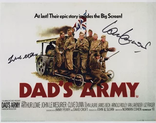 Dad's Army autograph
