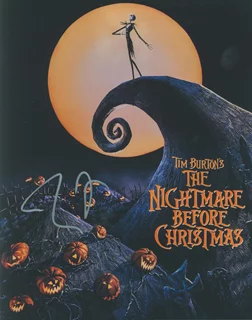 Tim Burton autograph