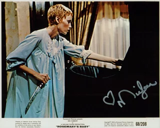 Mia Farrow autograph