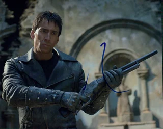 Nicolas Cage autograph