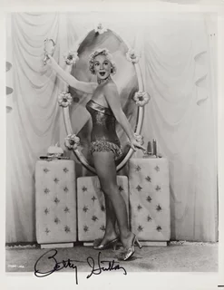 Betty Hutton autograph