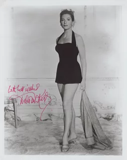 Deborah Kerr autograph