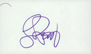 Luke Perry autograph