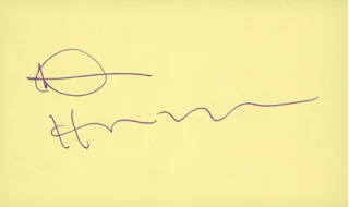 Dennis Hopper autograph