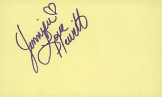 Jennifer Love Hewitt autograph