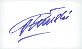 Roman Polanski autograph
