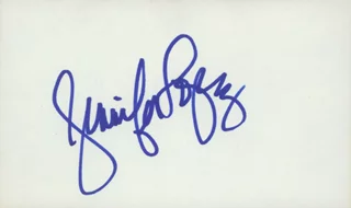 Jennifer Lopez autograph