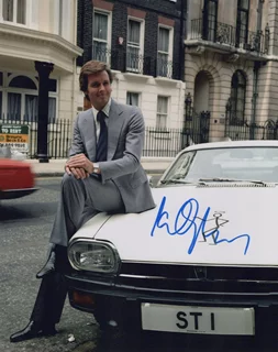 Ian Ogilvy autograph