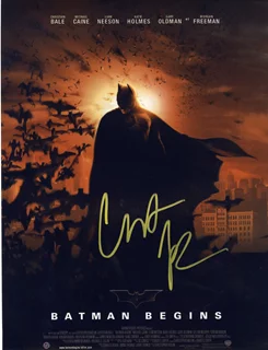 Christian Bale autograph