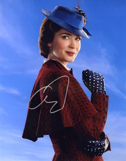 Emily Blunt autograph