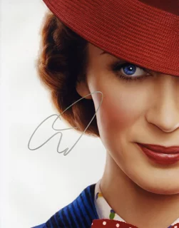 Emily Blunt autograph