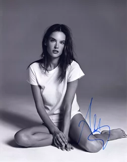 Alessandra Ambrosio autograph