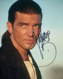 Antonio Banderas autograph