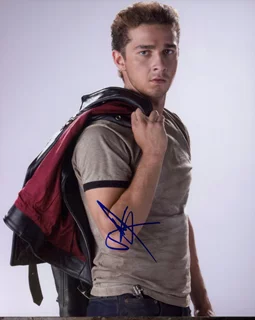 Shia LaBeouf autograph
