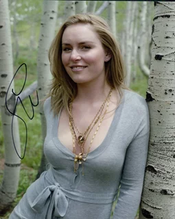 Lindsey Vonn autograph