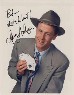 Harry Anderson autograph