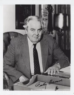 Cubby Broccoli autograph