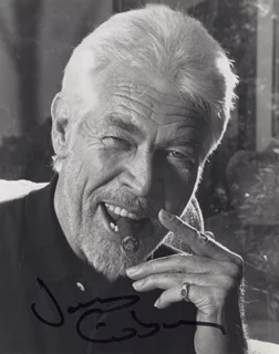 James Coburn autograph