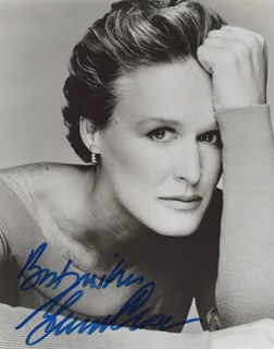 Glenn Close autograph