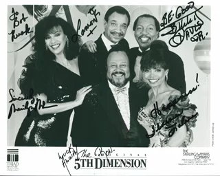 The 5th Dimension autograph