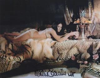 Martine Beswick autograph