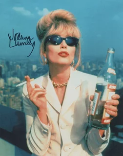 Joanna Lumley autograph