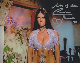Caroline Munro autograph