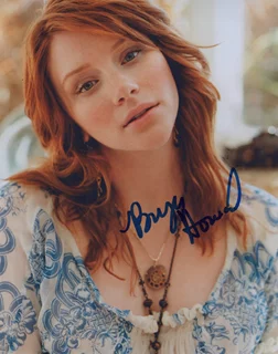 Bryce Dallas Howard autograph