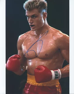 Dolph Lundgren autograph