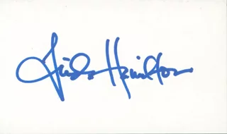 Linda Hamilton autograph