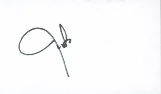 Justin Timberlake autograph