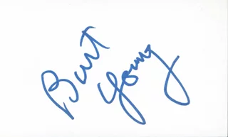 Burt Young autograph
