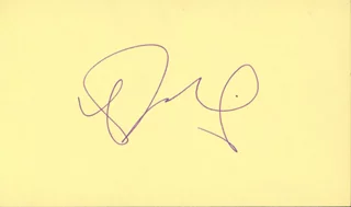 Robert Downey Jr. autograph